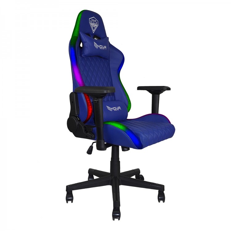 NOUA Sedia Gaming RGB MAO M9 Blu